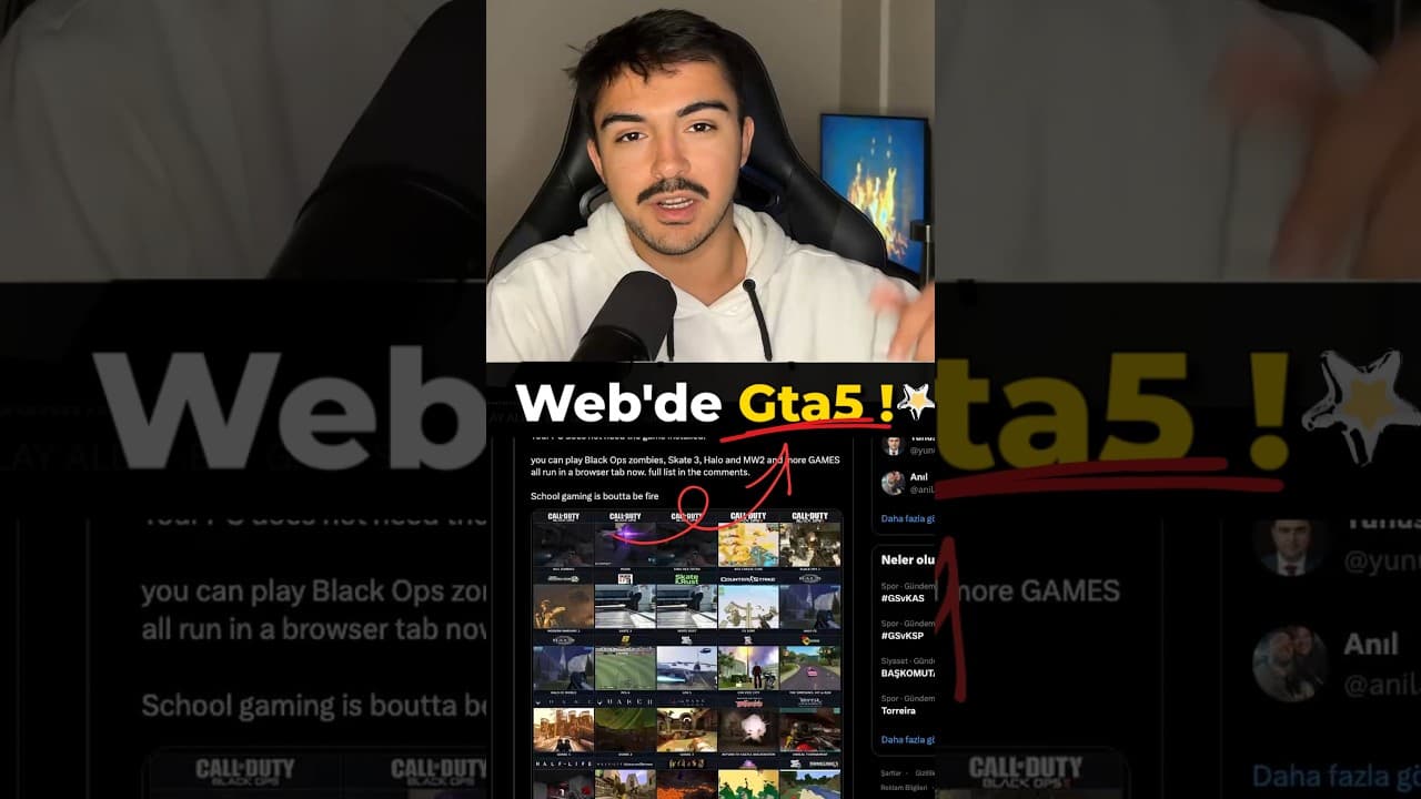 Tarayıcıdan CS Oynadım video kapağı
