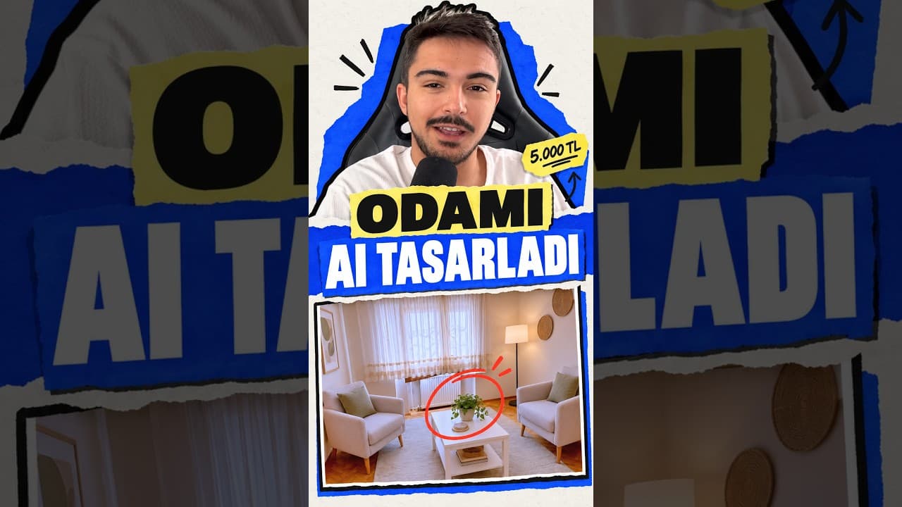 Odamı Yapay Zekaya Tasarlattım video kapağı